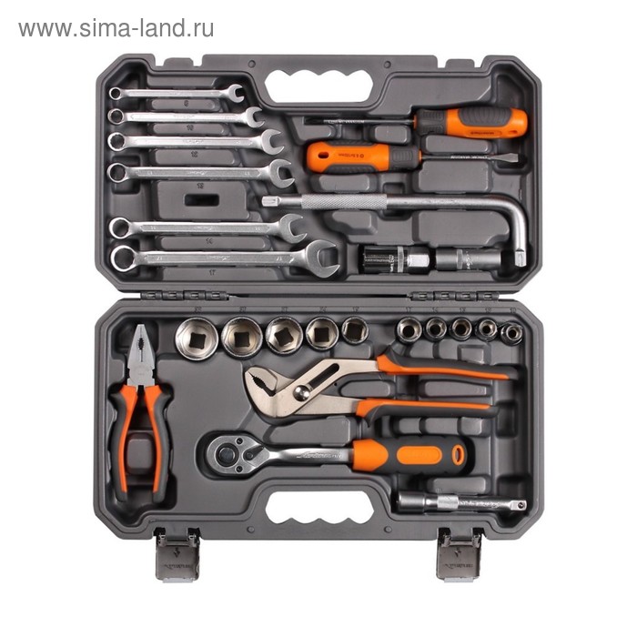 Набор инструментов Airline AT-25-38, универсальный, 25 предмета, кейс
Набор инструментов Airline AT-25-38, универсальный, 25 предмета, кейс