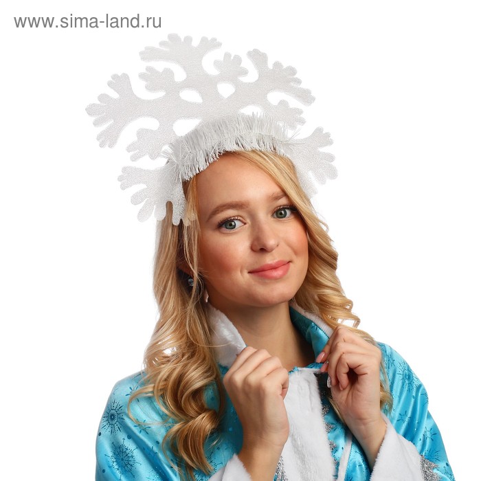 Кокошник «Снежинка средняя»
Кокошник «Снежинка средняя»