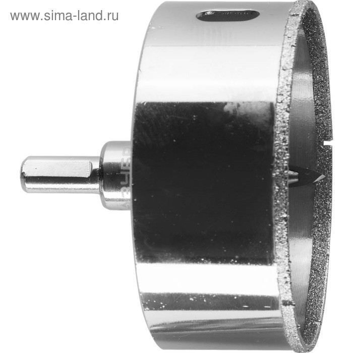 Коронка алмазная ЗУБР 29850-80, по кафелю и стеклу, d=80 мм, Р60, центрирующее сверло
Коронка алмазная ЗУБР 29850-80, по кафелю и стеклу, d=80 мм, Р60, центрирующее сверло
