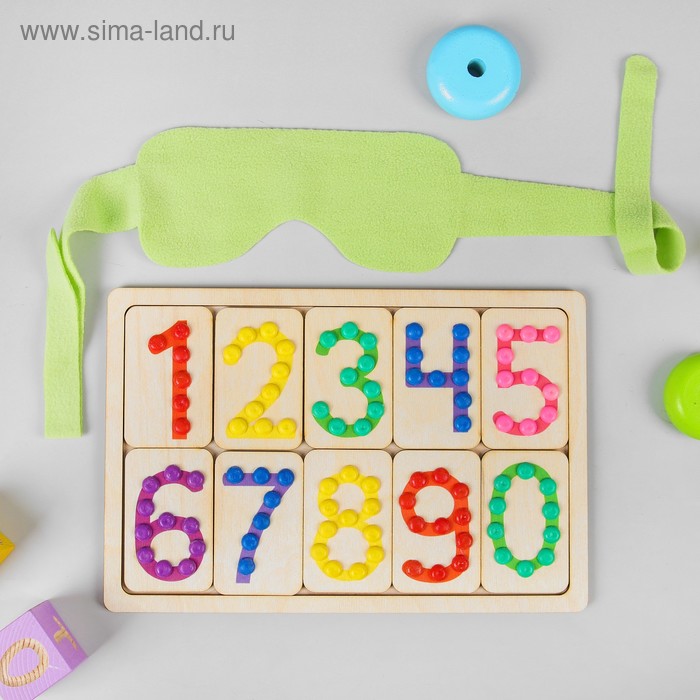 Тактильные цифры, с повязкой для глаз
Тактильные цифры, с повязкой для глаз