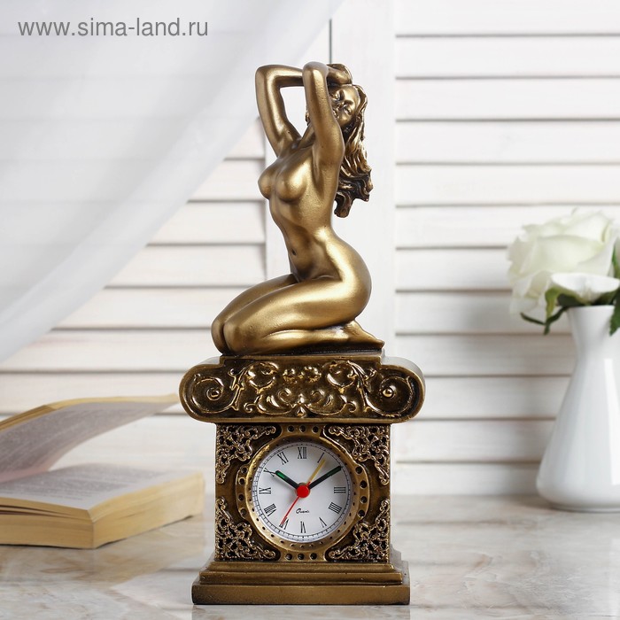 Часы настольные каминные "Эвтерпа", 26 х 11.5 х 7.5 см 
Часы настольные каминные "Эвтерпа", 26 х 11.5 х 7.5 см