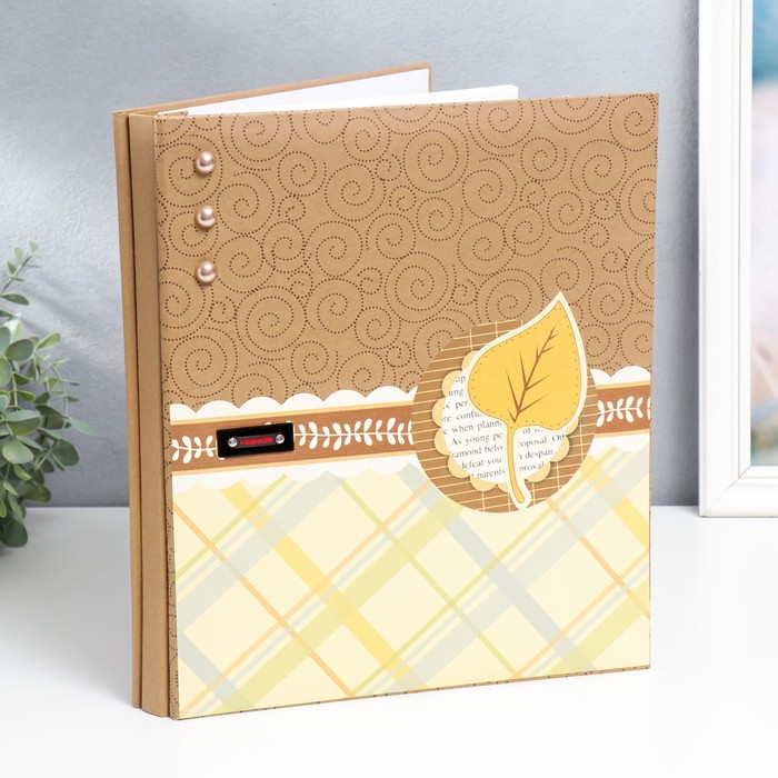 Фотоальбом на 100 фото 13х18 см "Листок и клетка" 32,5х27,5х4 см
Фотоальбом на 100 фото 13х18 см "Листок и клетка" 32,5х27,5х4 см