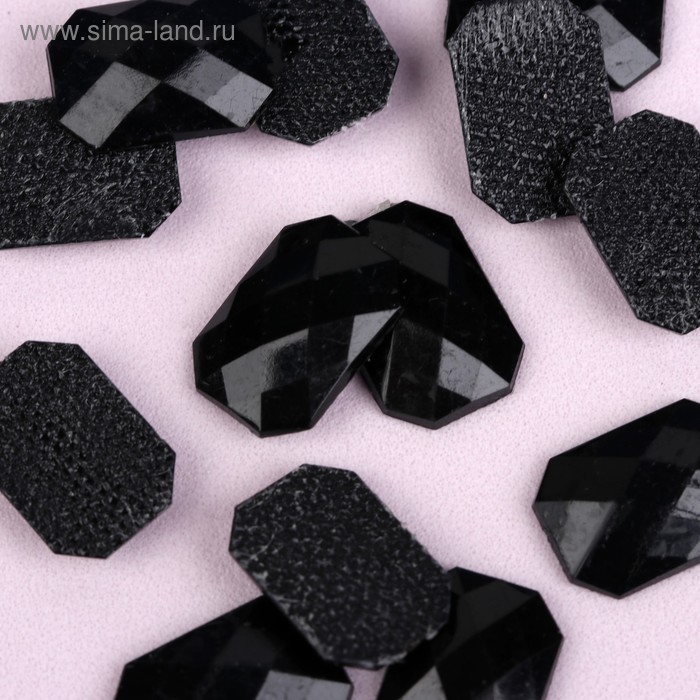Стразы термоклеевые «Прямоугольник», 10 × 14 мм, 20 шт, цвет чёрный
Стразы термоклеевые «Прямоугольник», 10 × 14 мм, 20 шт, цвет чёрный