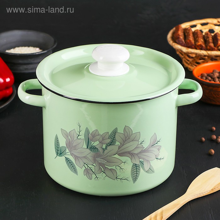 Кастрюля, 3,5 л, пластиковая кнопка
Кастрюля, 3,5 л, пластиковая кнопка