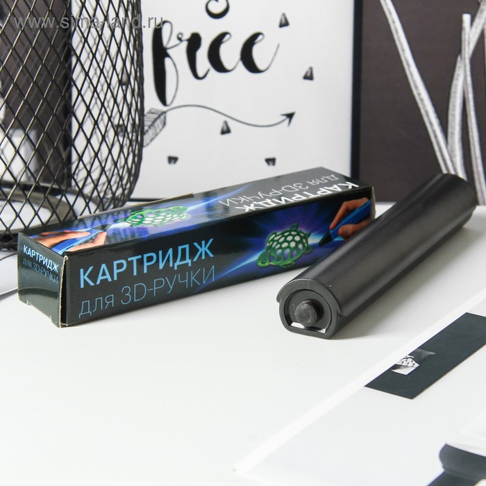 Картридж сменный жидкого пластика для 3D ручки, цвет красный полупрозр, светится в темноте
Картридж сменный жидкого пластика для 3D ручки, цвет красный полупрозр, светится в темноте