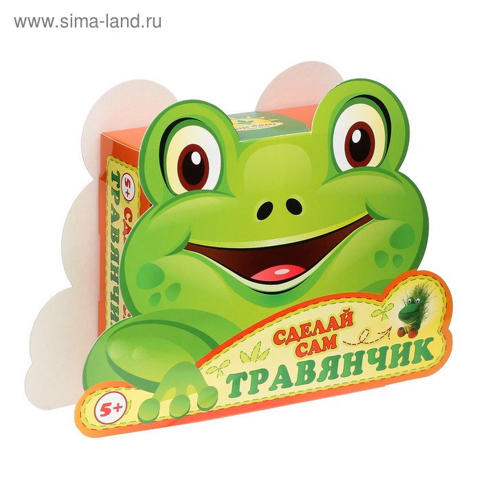 Набор растущая травка "Сделай сам. Лягушка"
Набор растущая травка "Сделай сам. Лягушка"