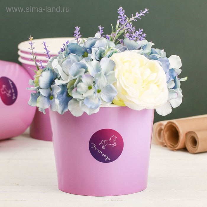 Стаканчик для цветов You are unique, 13,5 × 16 см
Стаканчик для цветов You are unique, 13,5 × 16 см