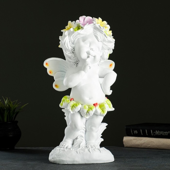 Фигура "Ангел в цветах" 42см
Фигура "Ангел в цветах" 42см