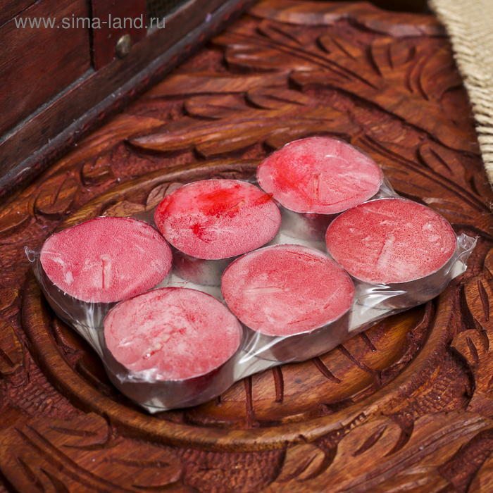 Набор свечи в гильзе "Платинум" 6 шт роза 10х6х1 см
Набор свечи в гильзе "Платинум" 6 шт роза 10х6х1 см