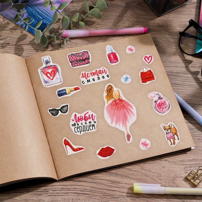 Наклейки бумажные «Мечтай смелее», 14 × 21 см
Наклейки бумажные «Мечтай смелее», 14 × 21 см