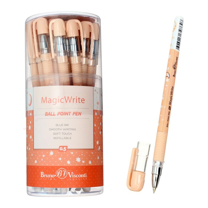 Ручка шариковая MagicWrite «Лисёнок», узел 0.5 мм, синие чернила
Ручка шариковая MagicWrite «Лисёнок», узел 0.5 мм, синие чернила