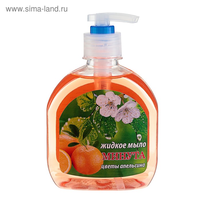 Жидкое мыло «Минута», цветы апельсина, с дозатором, 300 г
Жидкое мыло «Минута», цветы апельсина, с дозатором, 300 г
