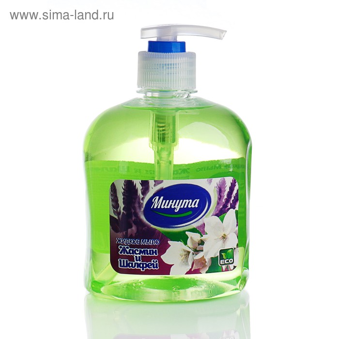 Жидкое мыло «Минута», жасмин и шалфей, с дозатором, 500 г
Жидкое мыло «Минута», жасмин и шалфей, с дозатором, 500 г