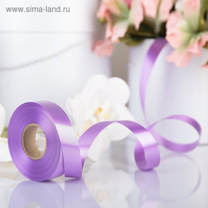 Лента для декора и подарков, светло-фиолетовый, 2 см х 45 м
Лента для декора и подарков, светло-фиолетовый, 2 см х 45 м