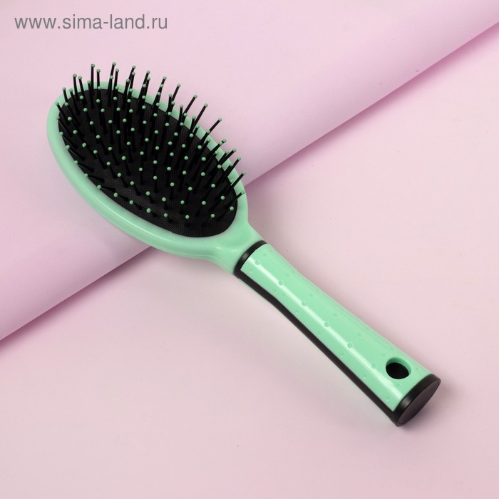 Расчёска массажная, 8,5 × 23 см, цвет бирюзовый
Расчёска массажная, 8,5 × 23 см, цвет бирюзовый