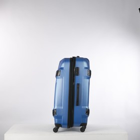 Чемодан большой 28", отдел на молнии, с расширением, кодовый замок, 4 колеса, цвет голубой
Чемодан большой 28", отдел на молнии, с расширением, кодовый замок, 4 колеса, цвет голубой