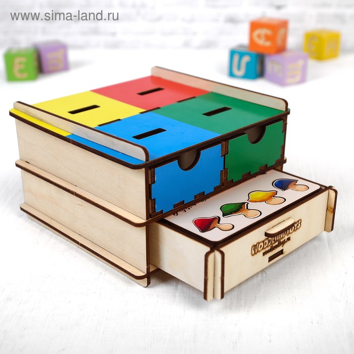 Комодик плоский «Фрукты, овощи, ягоды» 4 плашки, 48 фигурок
Комодик плоский «Фрукты, овощи, ягоды» 4 плашки, 48 фигурок