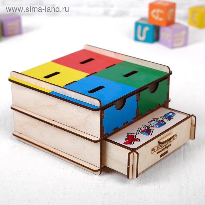 Комодик плоский «Транспорт» 4 плашки, 48 фигурок
Комодик плоский «Транспорт» 4 плашки, 48 фигурок