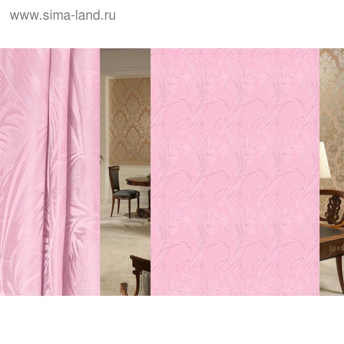 Ткань портьерная, ширина 155 см, жаккард, однотон
Ткань портьерная, ширина 155 см, жаккард, однотон