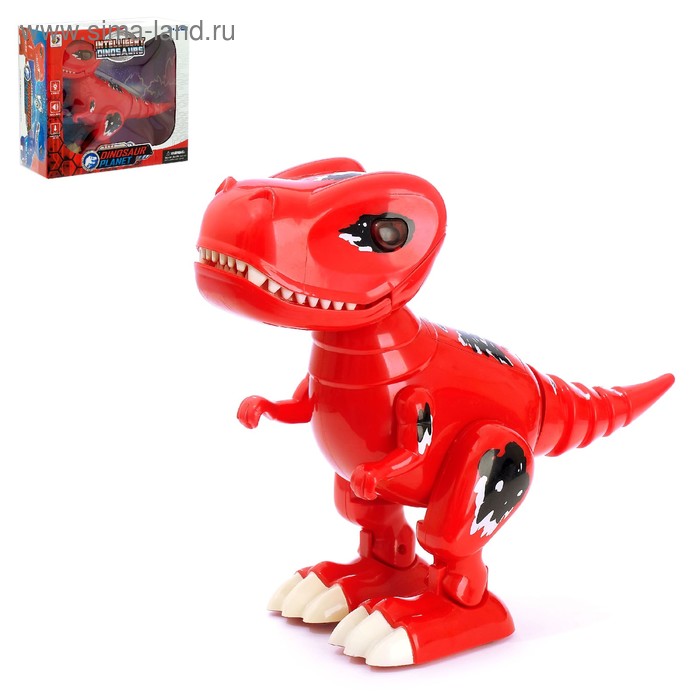 Динозавр-робот «Робозавр», работает от батареек, световые и звуковые эффекты, МИКС
Динозавр-робот «Робозавр», работает от батареек, световые и звуковые эффекты, МИКС