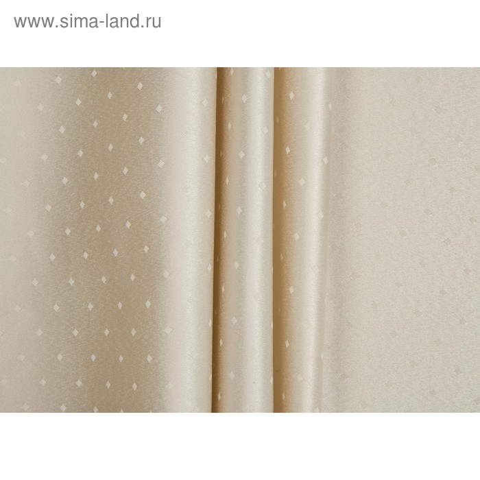 Ткань портьерная, ширина 280 см, жаккард, однотон