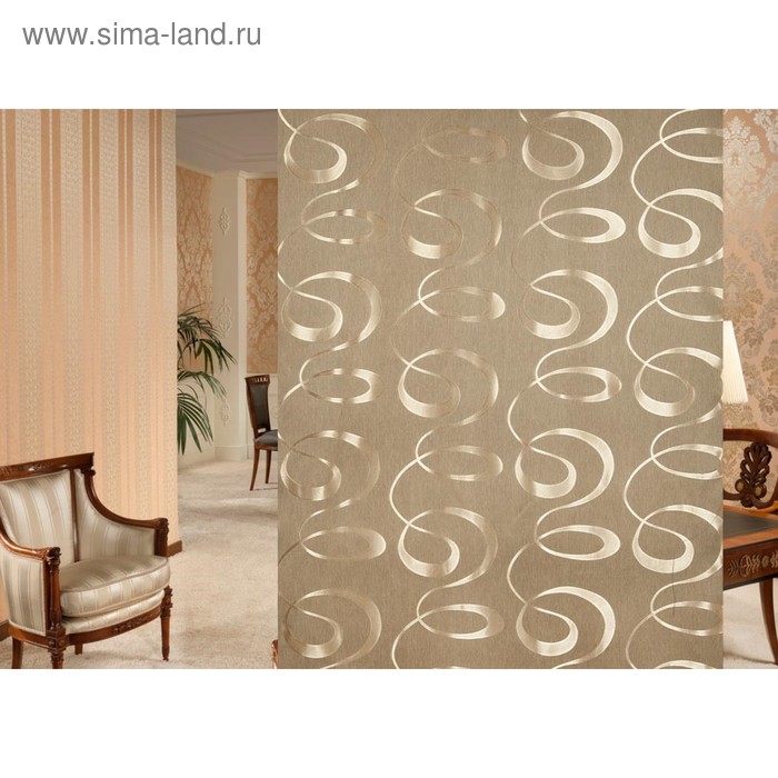 Ткань портьерная, ширина 280 см, жаккард, однотон
Ткань портьерная, ширина 280 см, жаккард, однотон