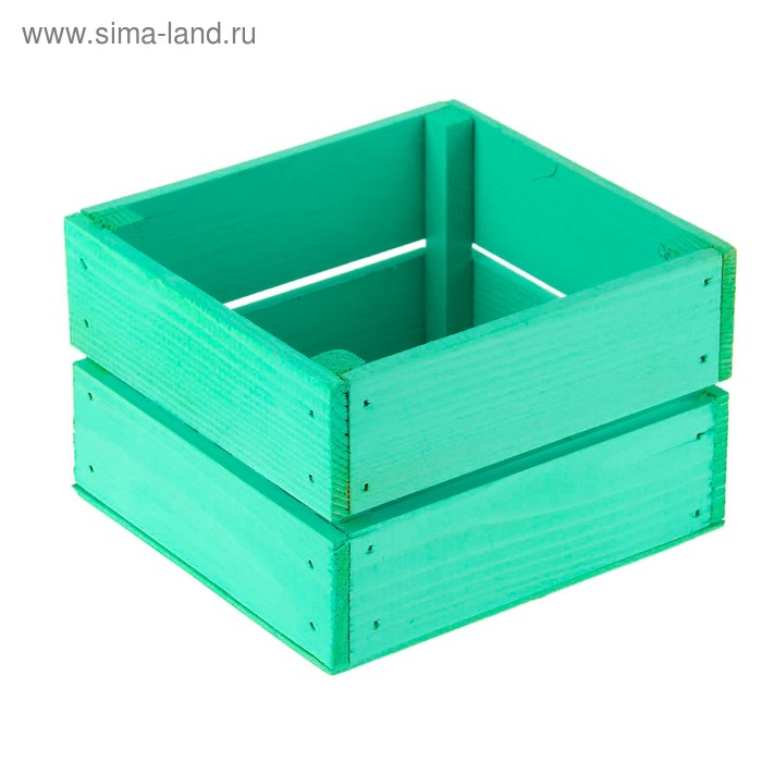 Кашпо деревянное 12×11×9 см "Однушка Лайт", двухреечное, бирюзовый Дарим Красиво
Кашпо деревянное 12×11×9 см "Однушка Лайт", двухреечное, бирюзовый Дарим Красиво