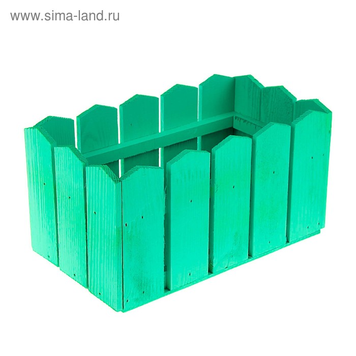 Кашпо деревянное 23×12×12 см "Заборчик", зелёный Дарим Красиво
Кашпо деревянное 23×12×12 см "Заборчик", зелёный Дарим Красиво