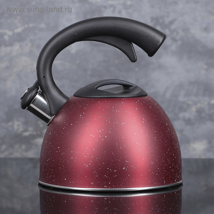 Чайник со свистком 2,5 л " Гранит", МИКС
Чайник со свистком 2,5 л " Гранит", МИКС