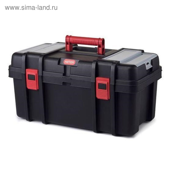 Ящик для инструментов Classic Tool box, 22", красно-чёрный
Ящик для инструментов Classic Tool box, 22", красно-чёрный