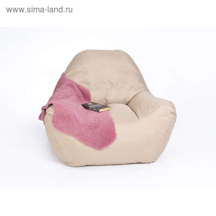 Кресло бескаркасное «Эдем», цвет песочный, рогожка
Кресло бескаркасное «Эдем», цвет песочный, рогожка