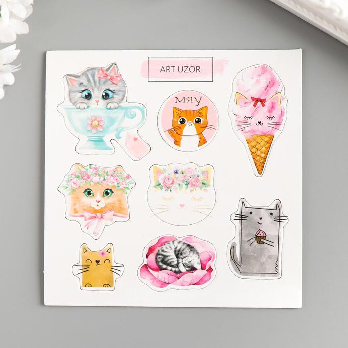 Чипборд для скрапбукинга "Кошечки 10х10 см
Чипборд для скрапбукинга "Кошечки 10х10 см