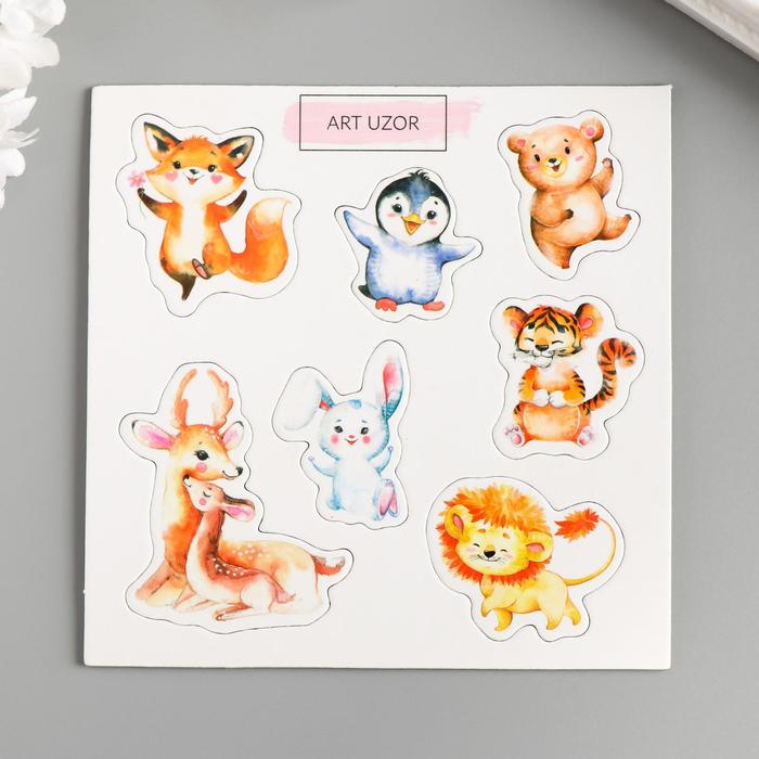 Чипборд для скрапбукинга "Зверята" 10х10 см
Чипборд для скрапбукинга "Зверята" 10х10 см