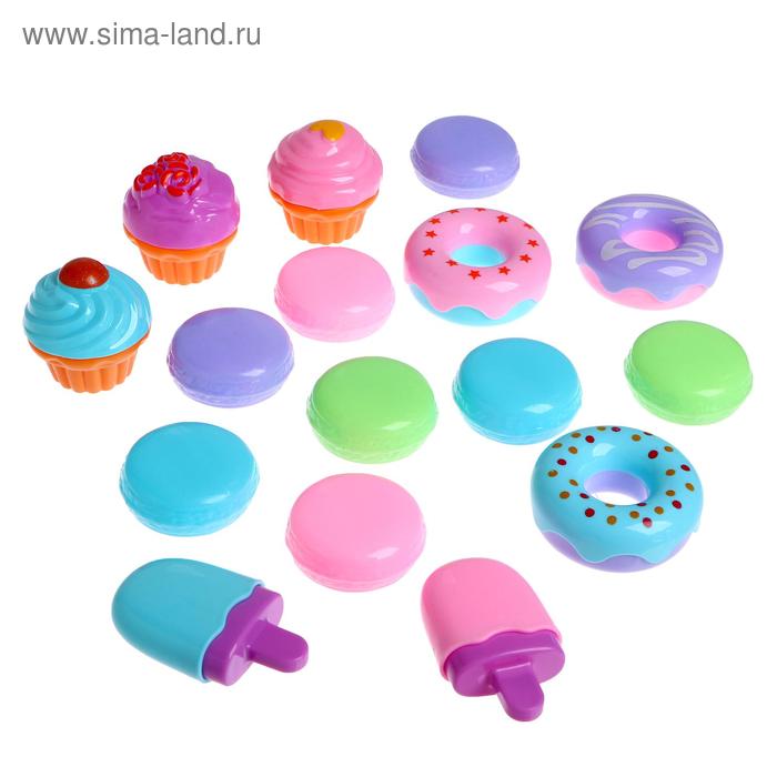 Игровой набор продуктов «Вкусняшки к чаю»
Игровой набор продуктов «Вкусняшки к чаю»