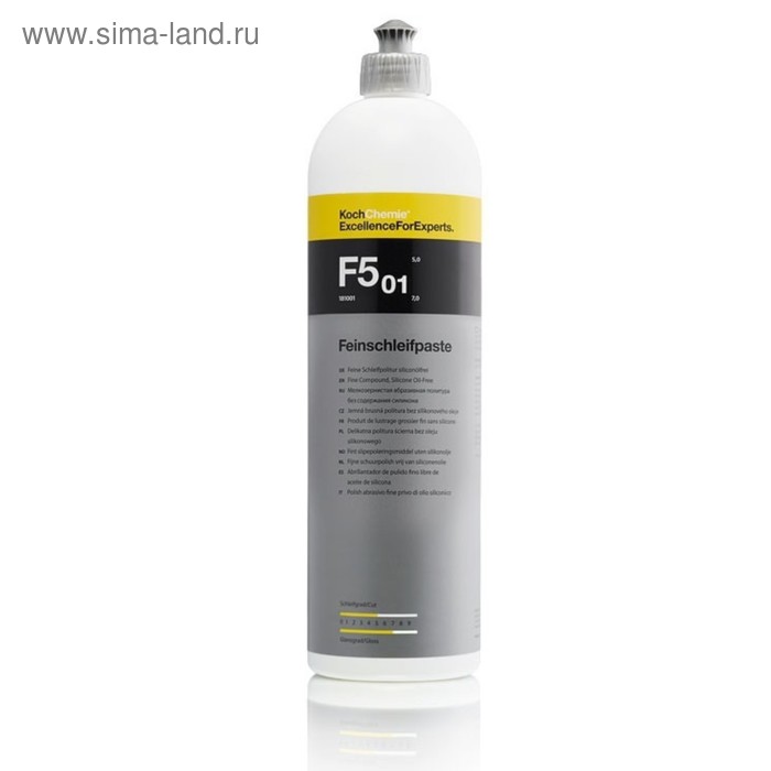 Тонко-абразивная полироль, Koch FEINSCHLEIFPASTE, 1 л
Тонко-абразивная полироль, Koch FEINSCHLEIFPASTE, 1 л