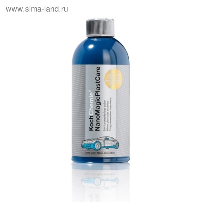 Полироль наружного пластика и резины, Koch NanoMagicPlastCare, 500 мл
