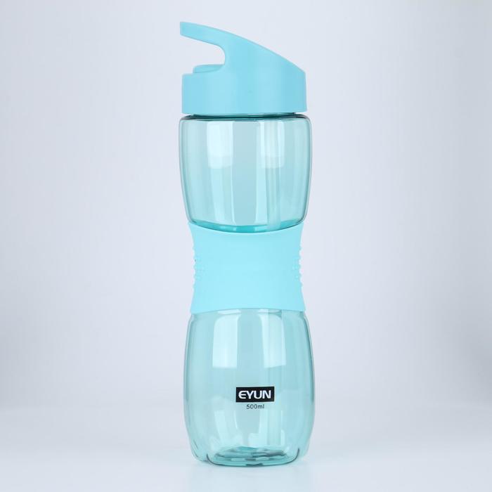 Бутылка для воды 650 мл, прозрачная, с резиновой вставкой, 7х24.5 см, микс
Бутылка для воды 650 мл, прозрачная, с резиновой вставкой, 7х24.5 см, микс