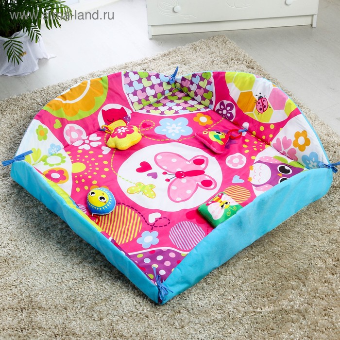 Развивающий коврик/манеж «Малышке», 120х122х1 см. 
Развивающий коврик/манеж «Малышке», 120х122х1 см.