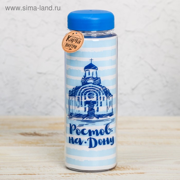 Бутылка для воды «Ростов-на-Дону», 500 мл
Бутылка для воды «Ростов-на-Дону», 500 мл