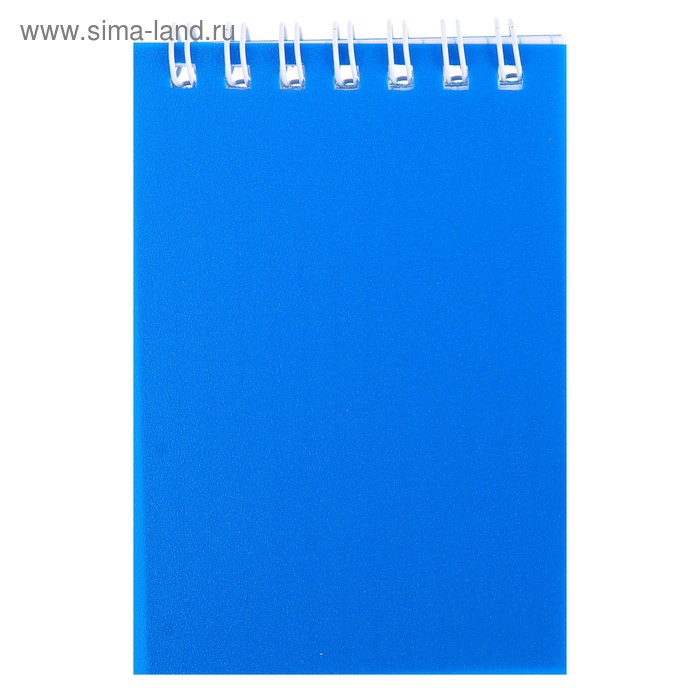 Блокнот А7, 60 листов в клетку на гребне Calligrata, пластиковая обложка, синий
Блокнот А7, 60 листов в клетку на гребне Calligrata, пластиковая обложка, синий