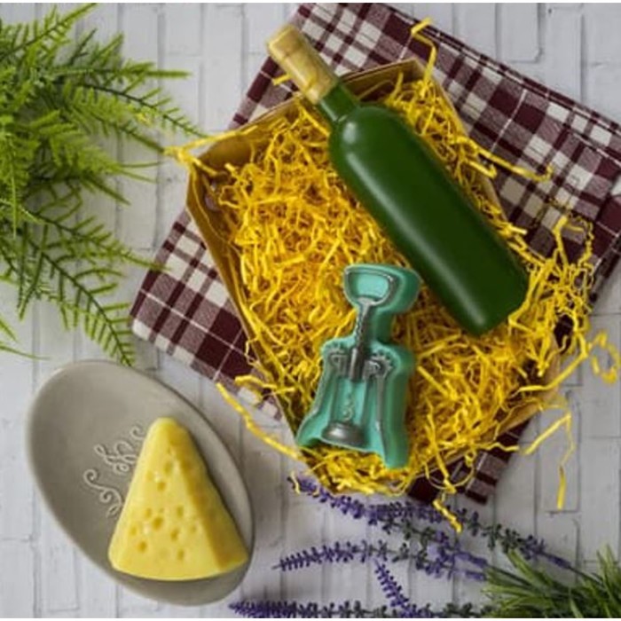 Пластиковая форма для мыла "Винный набор" 17,3х4,2х2 см, 9,3х5,3х2,5 см, 8х7х2,5 см
Пластиковая форма для мыла "Винный набор" 17,3х4,2х2 см, 9,3х5,3х2,5 см, 8х7х2,5 см