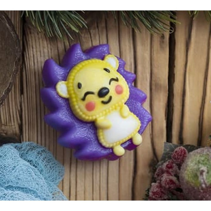 Пластиковая форма для мыла "Ежонок" 8х7х2,5 см
Пластиковая форма для мыла "Ежонок" 8х7х2,5 см