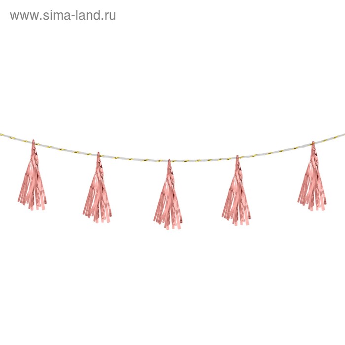 Лента тассел, набор 5 шт., цвет светло-розовый
Лента тассел, набор 5 шт., цвет светло-розовый