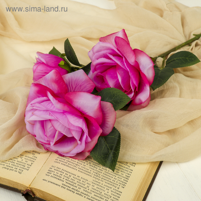 Цветы искусственные "Роза Амальгама три бутона" 10*64 см, сиреневый
Цветы искусственные "Роза Амальгама три бутона" 10*64 см, сиреневый