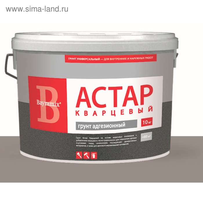 Грунт Астар Кварцевый B1, 7 кг
Грунт Астар Кварцевый B1, 7 кг