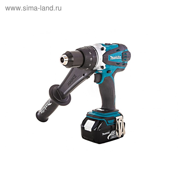 Аккумуляторная дрель-шуруповерт Makita DDF 458 RFE (177245), 18 В, 2х3 Ач, БЗП 13 мм, 91 Нм 401563
Аккумуляторная дрель-шуруповерт Makita DDF 458 RFE (177245), 18 В, 2х3 Ач, БЗП 13 мм, 91 Нм 401563