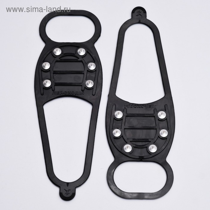 Ледоходы Стандарт 6+6 шипов Плюс с победитовыми шипами, для 35 - 45 размера 
Ледоходы Стандарт 6+6 шипов Плюс с победитовыми шипами, для 35 - 45 размера