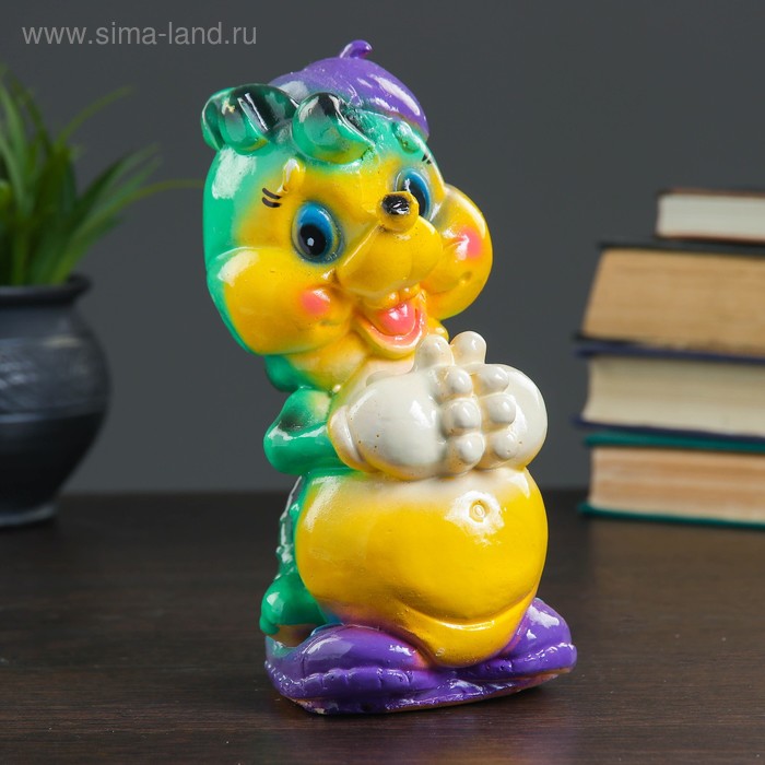 Копилка "Дракон в беретке", 20х12см, МИКС
Копилка "Дракон в беретке", 20х12см, МИКС