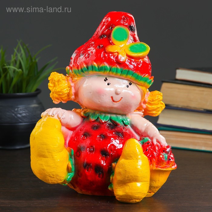 Копилка "Ягодка сидит" 26х17см
Копилка "Ягодка сидит" 26х17см