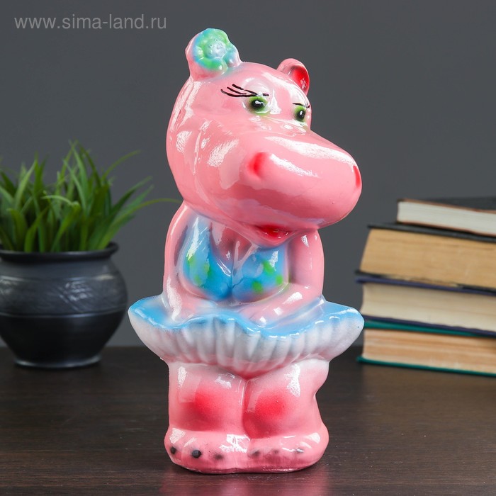 Копилка "Бегемотиха в платье" 16х15х27см, МИКС
Копилка "Бегемотиха в платье" 16х15х27см, МИКС